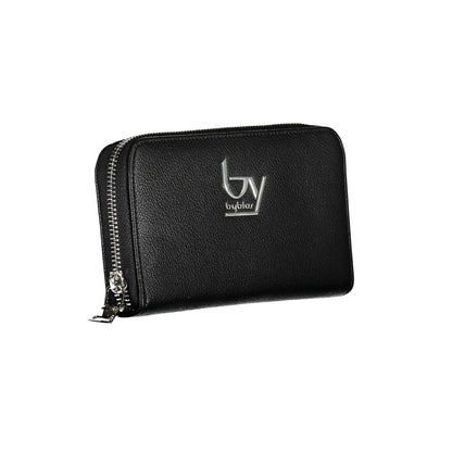 BYBLOS Black Polyurethane Women Wallet BYBLOS