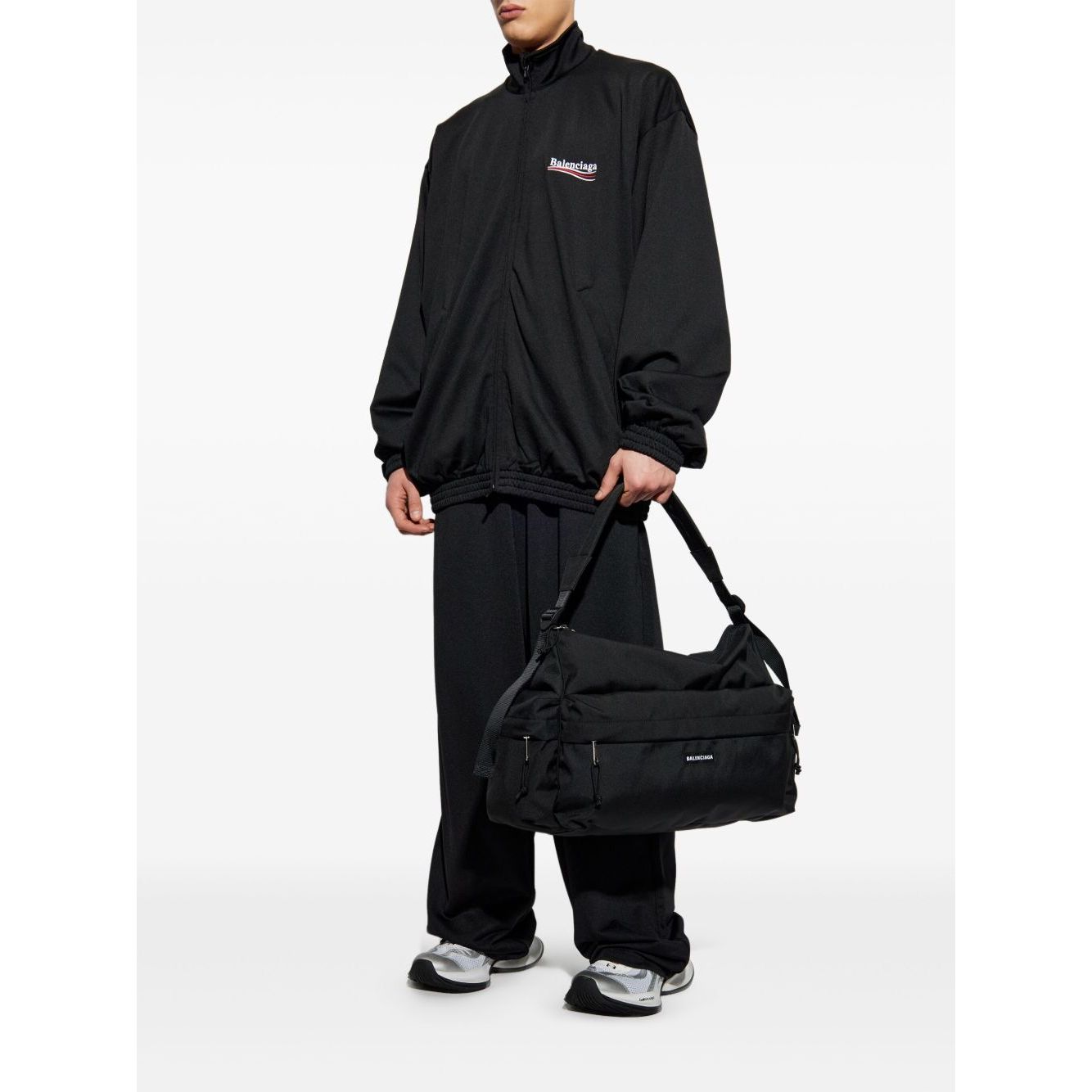 Balenciaga Coats Black