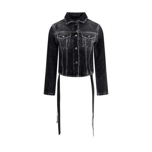 Balenciaga Denim Jacket with ribbon BA-831697TSW651963-IT38 | S