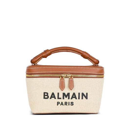 Balmain B-Army canvas vanity case