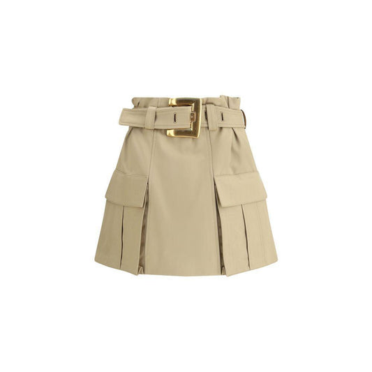 Balmain Cargo Miniskirt BA-FF1LBA97CF690FK-34
