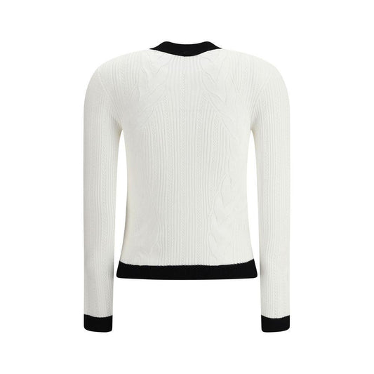 Balmain Contrast trim Cardigan BA-FF1KL191KI64GAB-IT40 | M