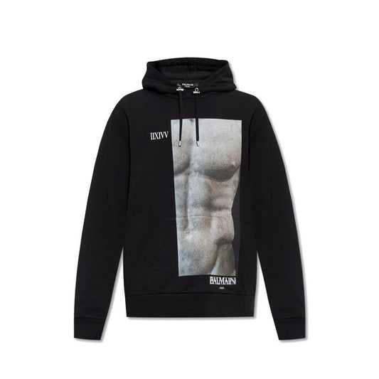Balmain Cotton Hoodie Sweatshirt BA-8736329138388-L