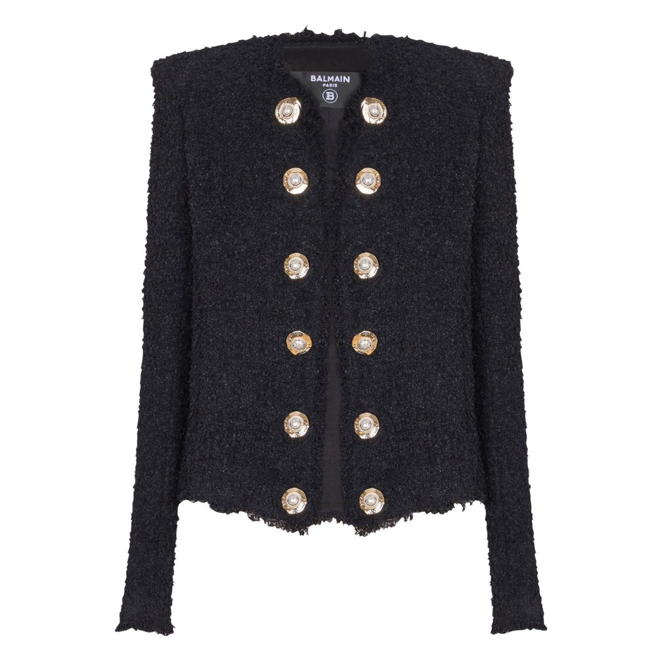 Balmain Edge-to-edge tweed jacket