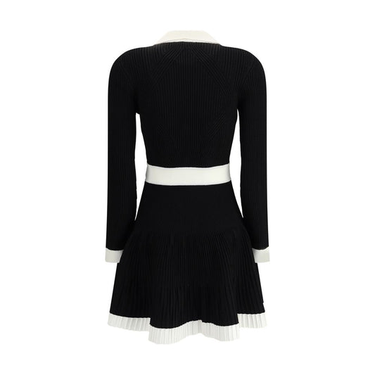 Balmain Knit short Dress BA-FF1R9858KI64EAB-34