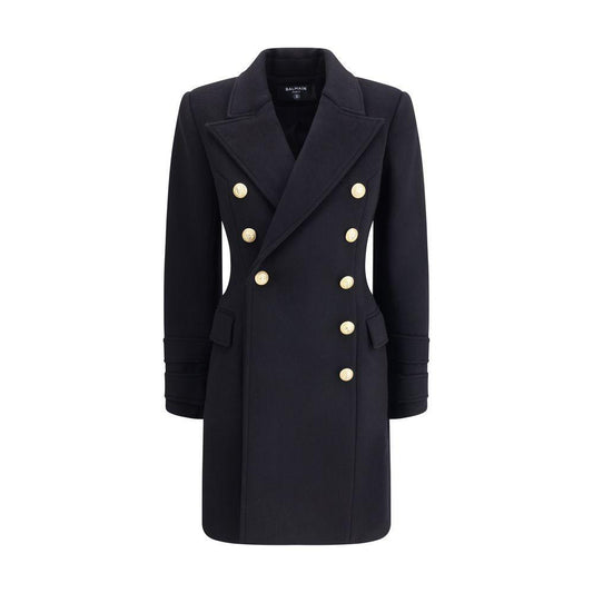 Balmain wool and cashmere double-breasted Coat BA-FF1UB065WB500PA-IT36 | XS
