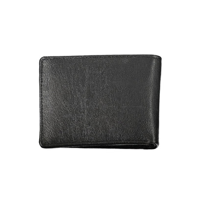 Blauer Black Leather Wallet Blauer