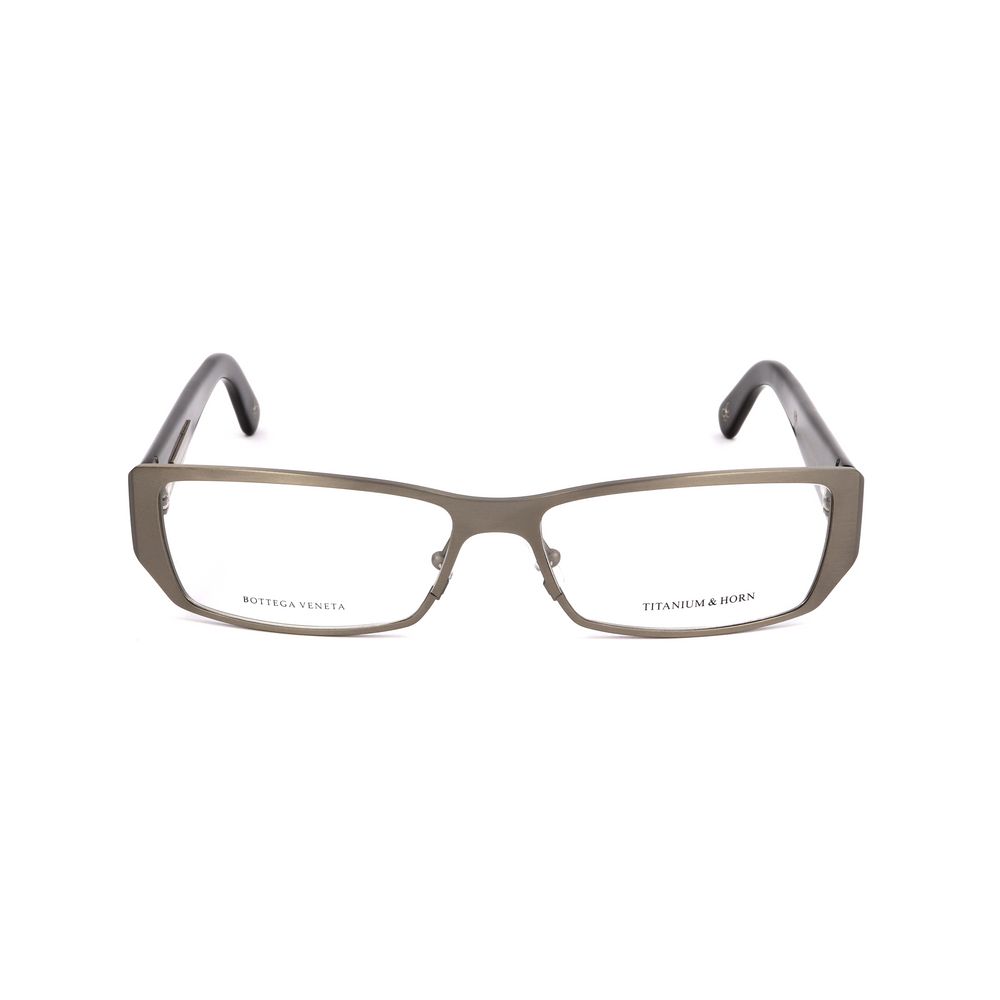 Bottega Veneta Silver Titanium Frames, women's glasses, titanium material, silver color, size 56/15/140 mm, stylish eyewear
