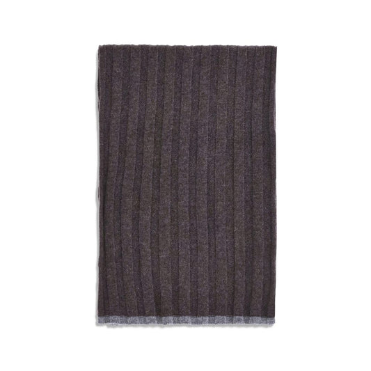 Brunello Cucinelli Brown Cashmere Scarf