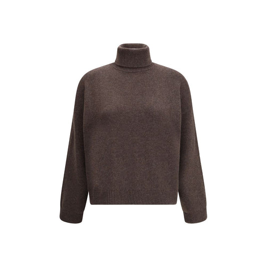 Brunello Cucinelli Brown Cashmere Turtleneck