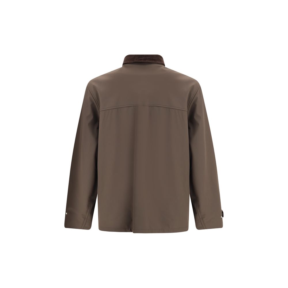 Brunello Cucinelli Brown Polyamide Coat