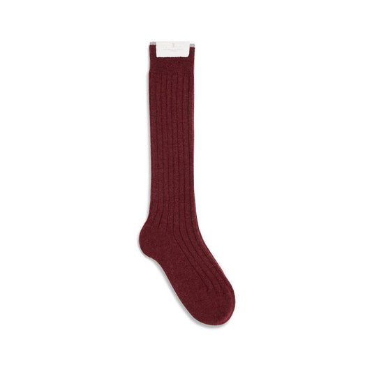 Brunello Cucinelli Cashmere ribbed Socks BR-MCS42741CEG54-M