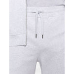 Brunello Cucinelli Cotton track pants light grey with elasticated drawstring waistband and side slit pockets for comfortable fit