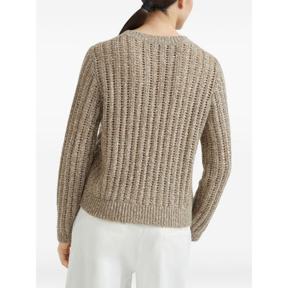 Brunello Cucinelli Dazzling Rib sweater in Soft wool, cashmere and mohair