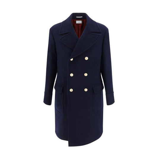 Brunello Cucinelli Martingale Double-Breast Coat BR-8735283085524-IT52 | XL