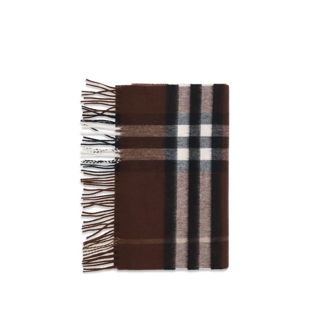 Burberry Brown Cashmere Scarf