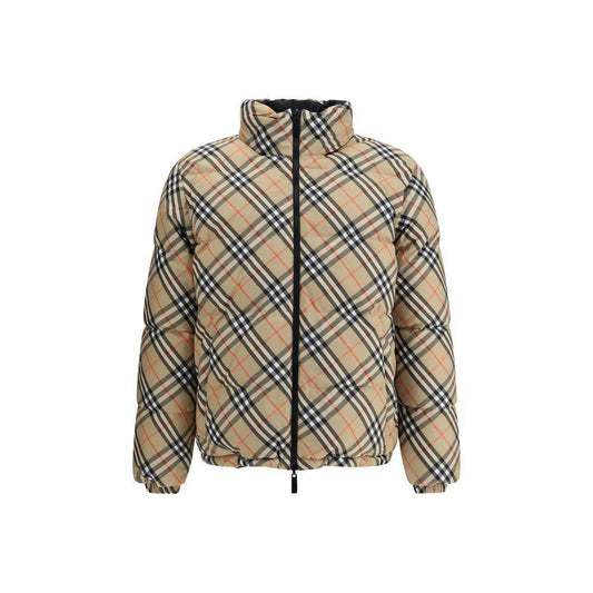 Burberry Check Down Jacket BU-8110189B9368-L