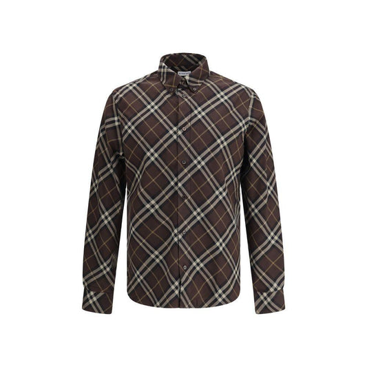 Burberry Check cotton flannel Shirt BU-8115498B2412-XL