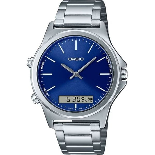 CASIO COLLECTION Mod. ANA-DIGIT ALARM - BLUE WATCHES