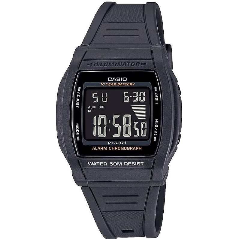 CASIO DIGITAL Mod. SPORT Bold dial. Led light. 10 Year battery