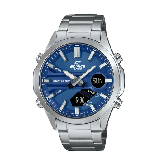 CASIO EDIFICE Mod. CLASSIC ANA-DIGIT - 10 YEAR BATTERY WATCHES