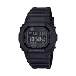 CASIO G-SHOCK Mod. THE NEW ORIGIN Multiband 6 - TOUGH SOLAR - FULL BLACK wristwatch with 20 ATM water resistance and resin strap.