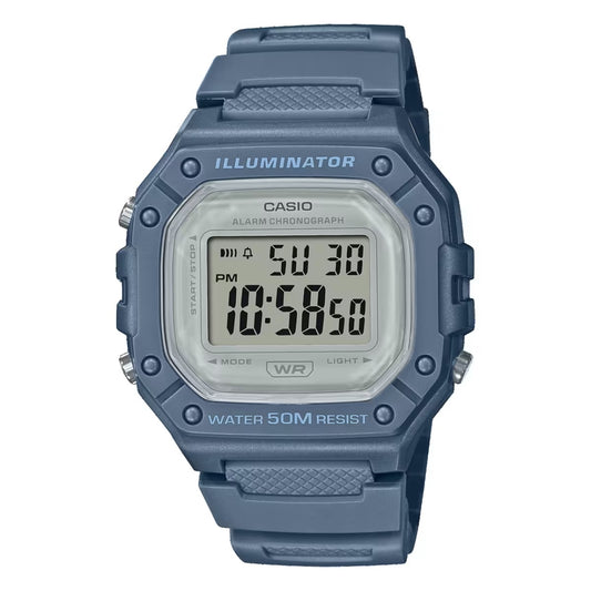 CASIO TIMELESS COLLECTION Mod. SPORT ILLUMINATOR WR 50M. ALARM. CHRONOGRAPH - AVIO - COLORED SERIE WATCHES