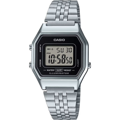 CASIO VINTAGE Mod. ICONIC LADY STEEL - BLACK WATCHES