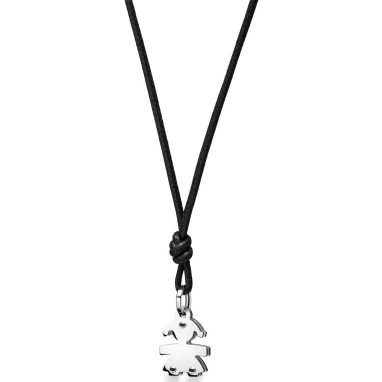 Gold 9 Kt necklace for ladies, COLLANE LE BEBE MOD. LBB048-N, made in Italy, featuring official packaging, elegant jewelry piece.