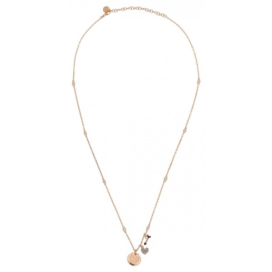 Elegant necklace design from COLLANE RUE DES MILLE MOD. GRZ-PAST-C3 with delicate charms.