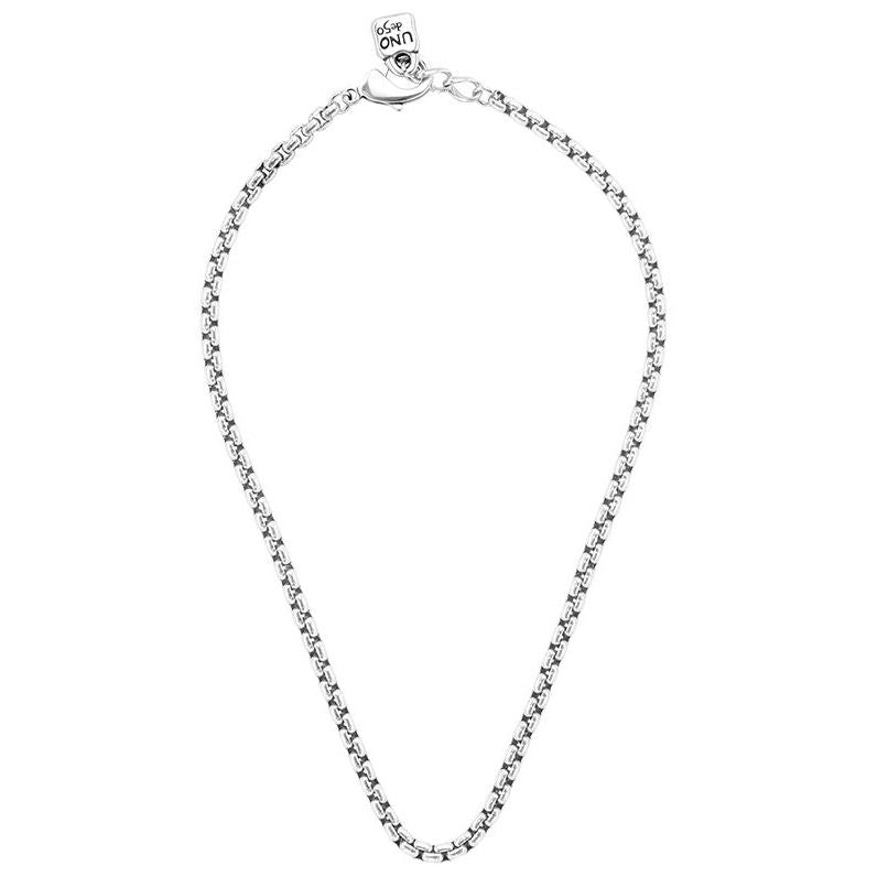 COLLANE UNO DE 50 MOD. UD_COL1429MTL0000U elegant silver chain necklace