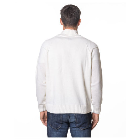 C.P. Company White Wool Sweater CP-14762-XL