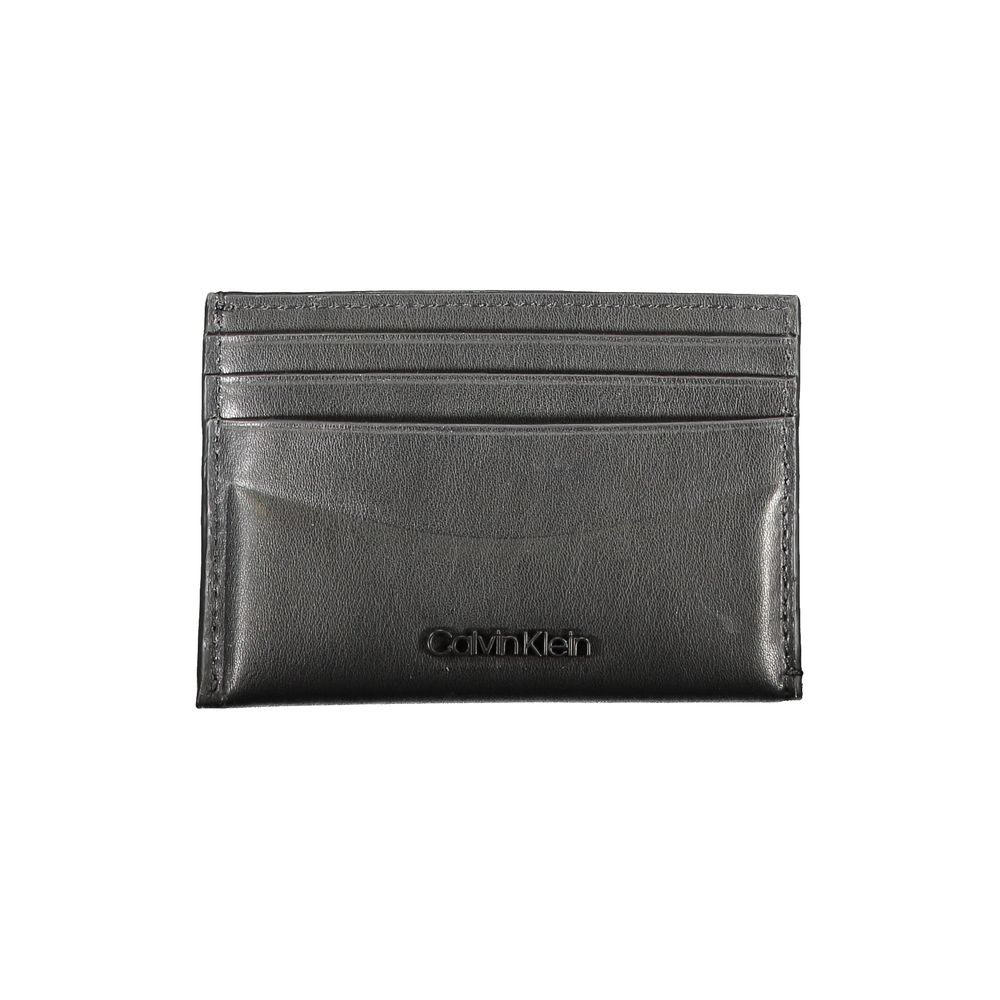 Calvin Klein Black Leather Men Wallet