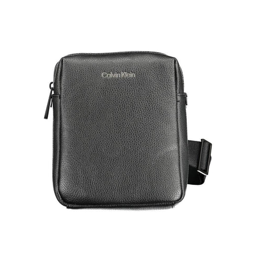 Calvin Klein Black Polyester Men Shoulder Bag CA-13701