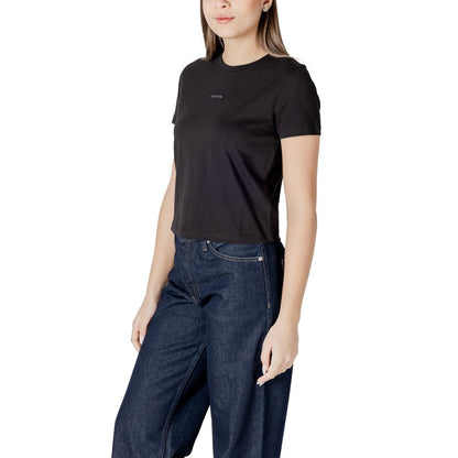 Calvin Klein Jeans Black Recycled Cotton Sportswear