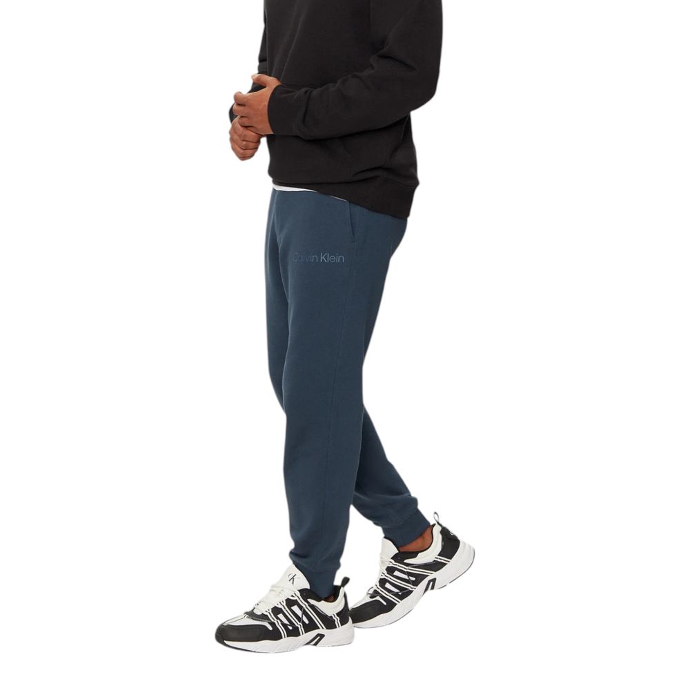 Calvin Klein Jeans Blue Cotton Joggers (Workout Pants)