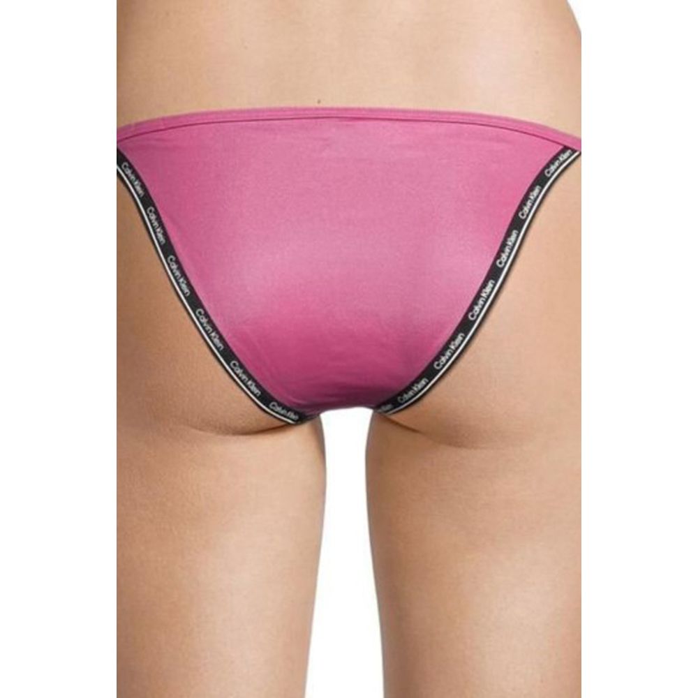 Calvin Klein Jeans Pink Polyester Swim Briefs