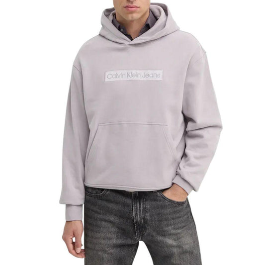 Calvin Klein Jeans Purple Cotton Hoody CA-16499000139-IT48 | L