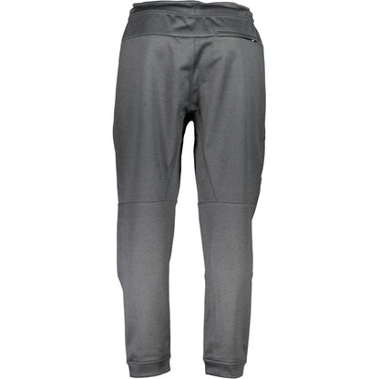 Calvin Klein Nero Polyester Men's Track Pant in gray color, showcasing sustainable luxury and eco-conscious design.