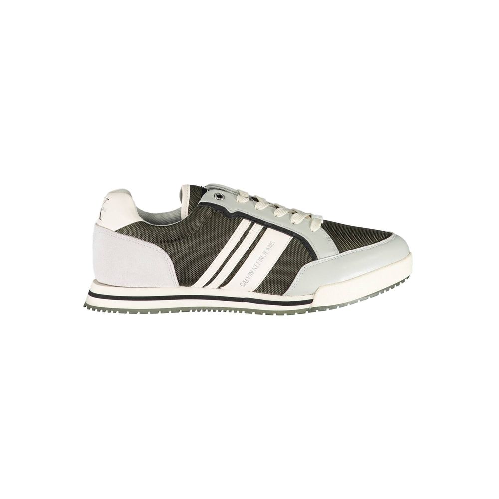 Calvin Klein Verde Polyester Men Sneaker