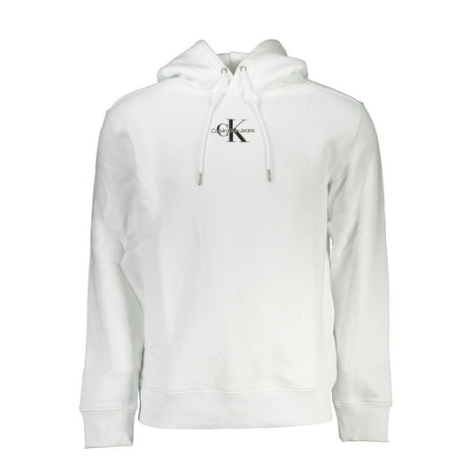 Calvin Klein White Cotton Sweater CA-26246-XL