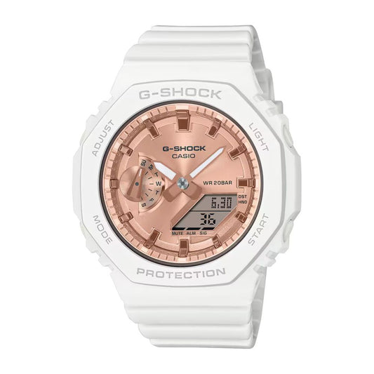 Casio White Resin Sport Watch