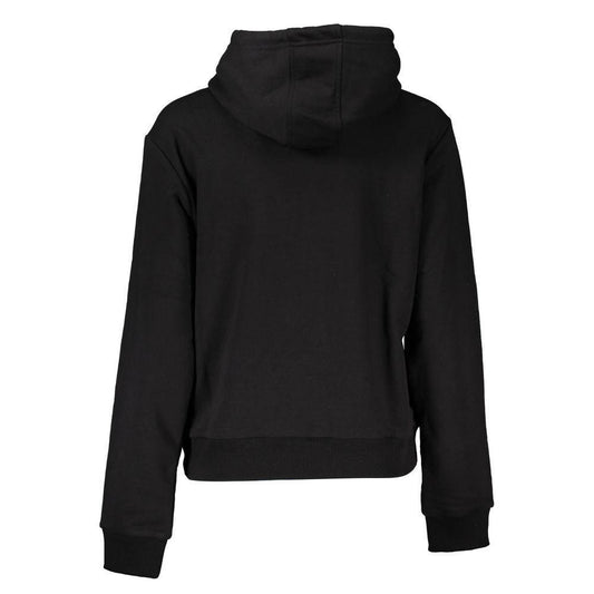 Cavalli Class Black Cotton Sweater CA-21199-XXL