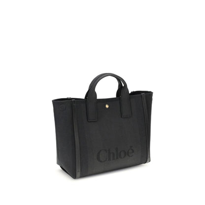 Chloé Black Cotton Handbag