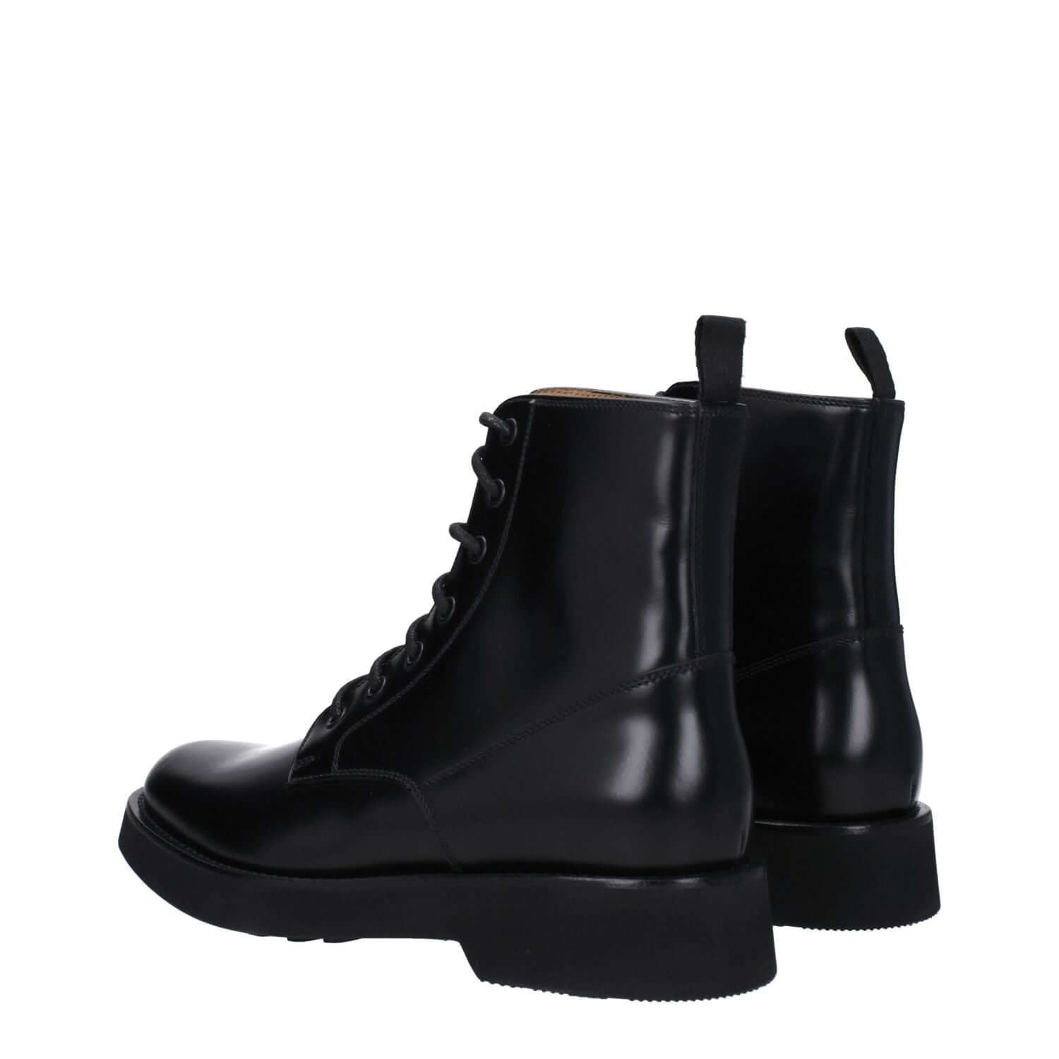 Church's Black Leather Ankle Boots