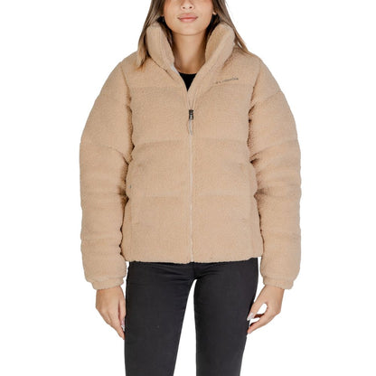 Columbia Beige Nylon Coat