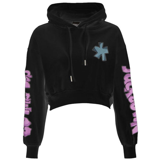 Comme Des Fuckdown Black Cotton Women Sweatshirt