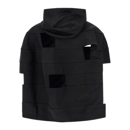 Comme Des Garçons Black Wool Shell Jacket