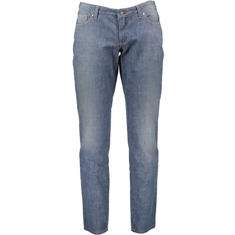 Costume National Blue Cotton Women Jean