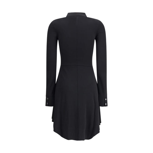 Courrèges Zippered jersey biker Dress CO-325JRO685JS02209999-IT36 | XS